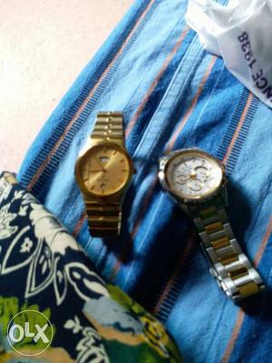 Westar and Bulowa watches sparinly used in very