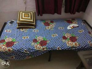 Wooden folding cot bed 6 feet