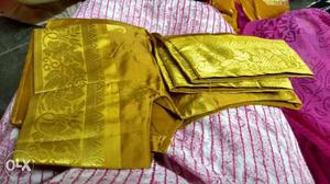 Yellow Velvet Textile