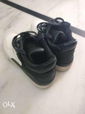 Zara high ankle sneakers. MRP-. Purchased in