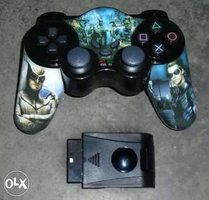 2.4 GHz Wireless Controller for PS2 4days Old