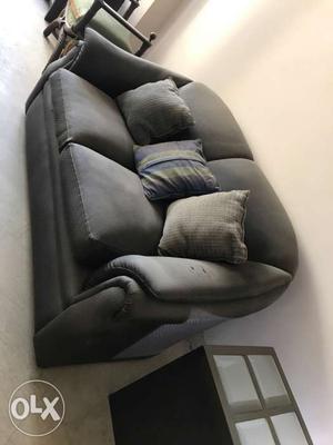 2 seater leatherite sofa