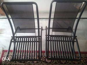 A Pair of Steel Chairs