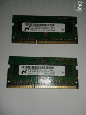 Apple Macbook pro DDR3 Ram 2+2=4GB