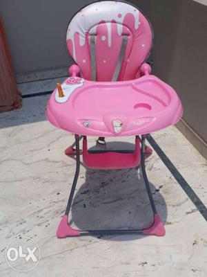 Baby's Pink High Chair