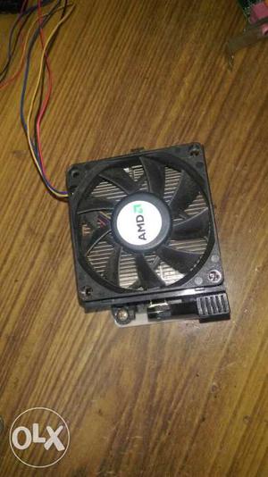 Black AMD Computer Fan