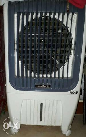 Black And White Gold Portable Air Cooler