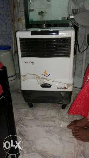 Black And White Portable Air Cooler
