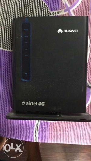 Black Huawei Airtel 4g