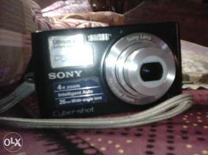 Black Sony Cyber-shot Camera