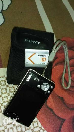 Black Sony Digital Camera