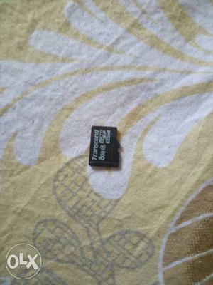 Black Trancsend 8 Gb Micro Sd Card