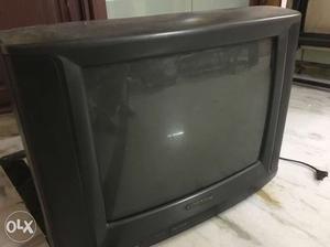 Black Widescreen Television