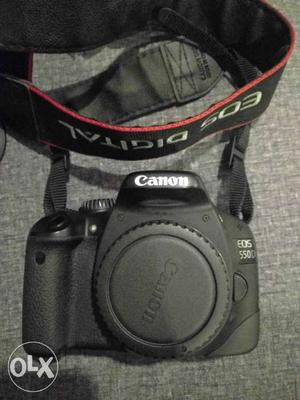 Canon 550D () with Bag, box, bill, battery.