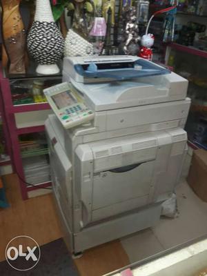 Gray And Blue Copier Machine (RICO ) only 6 months use