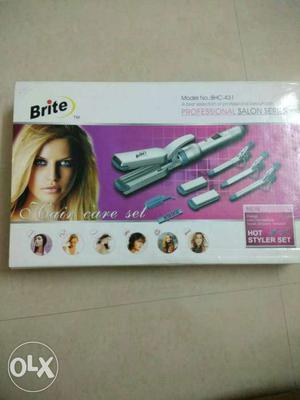 Hair straightener will all supporting equipment