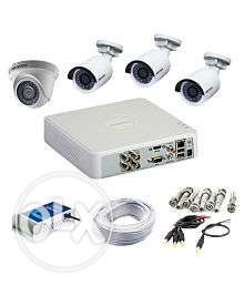 Hikvision 4ch CCTV camera kit