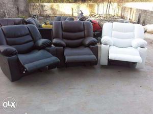 Italian Leather Recliner Sofa, Brand new recliner sofa bed