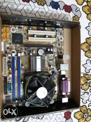 It's 2 year old motherboard with intle dual core processor