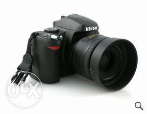 Nikon D With Nikkor 50mm f/1.8g Prime Lens