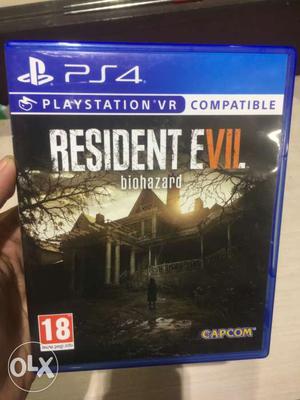 Resident Evil 7 PS4 game in best condition for