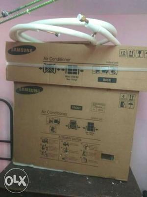 Samsung Air Conditioner Cardboard Box