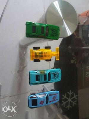 Set of four cars