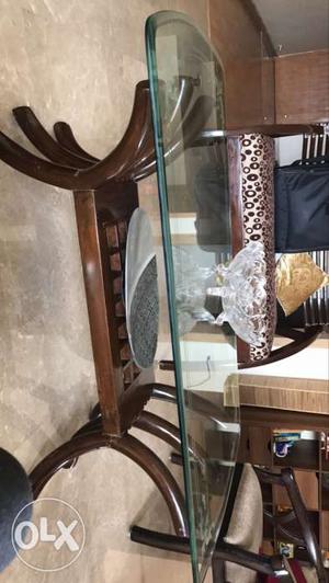 Wooden centre table in good condition