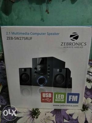 Zebronics 2.1 Multimedia Computer Speaker ZEB-SW275RUF Box