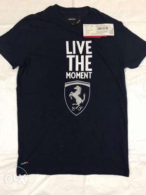 Black Live The Moment T-shirt