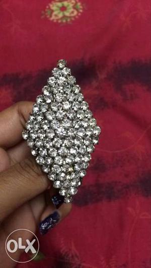 Diamond Shaped Stoned brooch