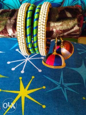Home made bangles and jewelry