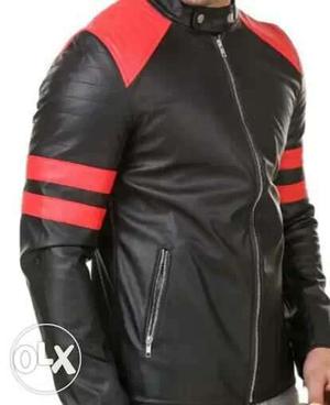 Pu leather biker jacket 40 size amazing quality