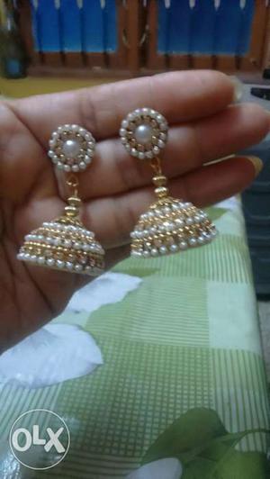 Two Gold And Silver Beaded Junka