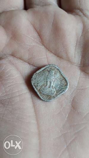 1 Anna coin,very old antique coin