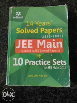 14 Years Solved Papers Jee Main Book