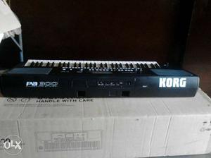 Black Korg Electric Keyboard
