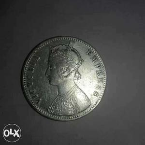 British India coin Victoria 