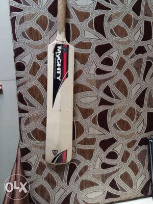 Brown And Beige Mighty Cricket Bat