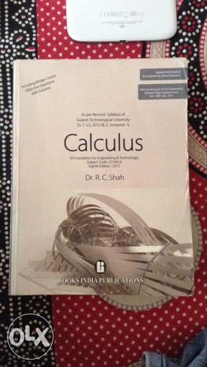Calculus Book Maths Semster 1 GTU