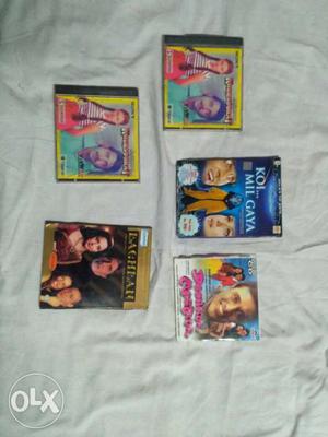 Collection of 4 super hit hindi movies (10 cds in