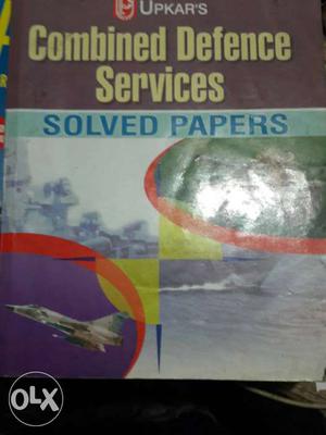 Combined Defence Services Solved Papers Book