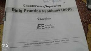 Contains all chapter of calculas! best book to buy+ dpp's