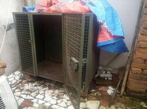 Dog cage only rs fix price