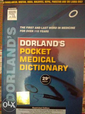 Dorlands pocket medical dictionary