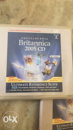 Encyclopedia Britannica CDs - (Pack of 6 cds)