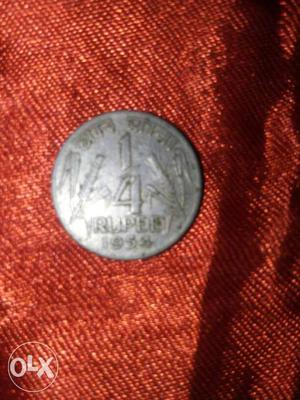 Indian 4 Aana -  - coins by Vivaan India