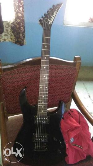 Jackson electric guitar only 2 month old.. price