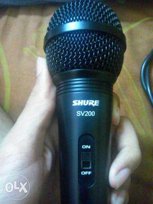 Karaoke set amplifier+mic box pack 2 days used