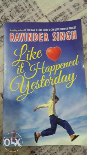Like It Happened Yesterday By Ravinder Singh Book